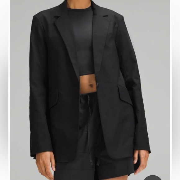 lululemon athletica Jackets & Blazers - Lululemon twill blazer Large
